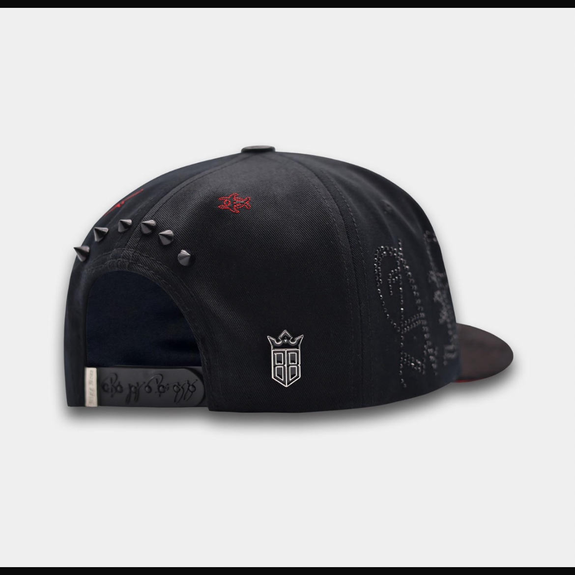 Cap “Calavera Antrax”, Black/red, BiggBoss