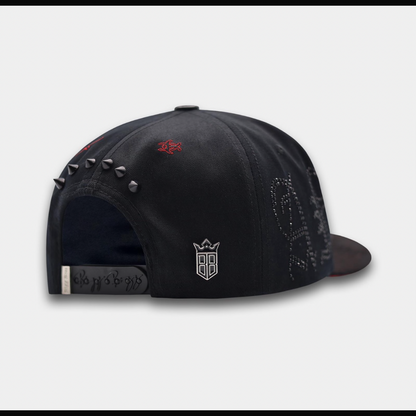 Cap “Calavera Antrax”, Black/red, BiggBoss
