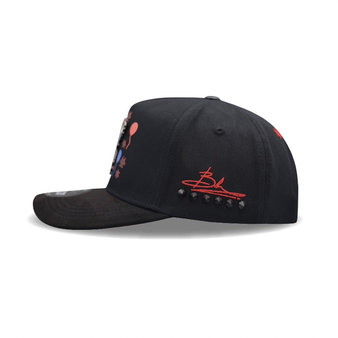 Cap “Payaso Antrax”, Black/Red