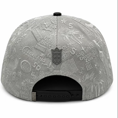 Cap “SD San Diego”, Gray/Black, BiggBoss, Premium