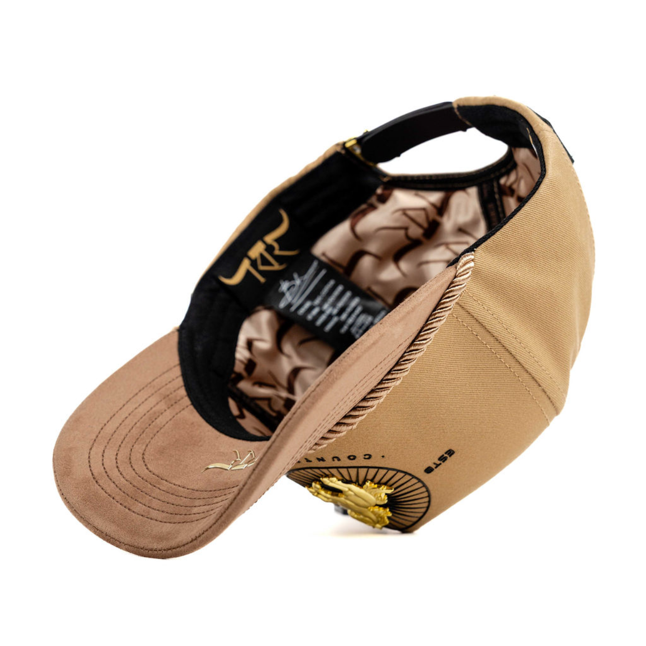 Cap “Country Side” Beige, “The King Ranch”.