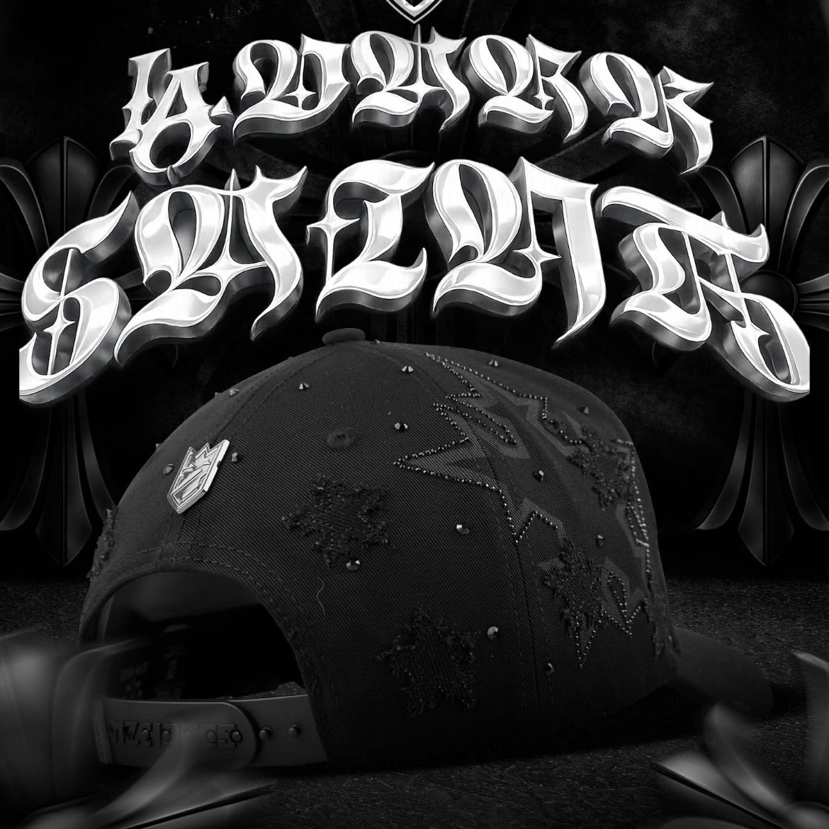Cap “LA” Dark Saints, MzHats, black