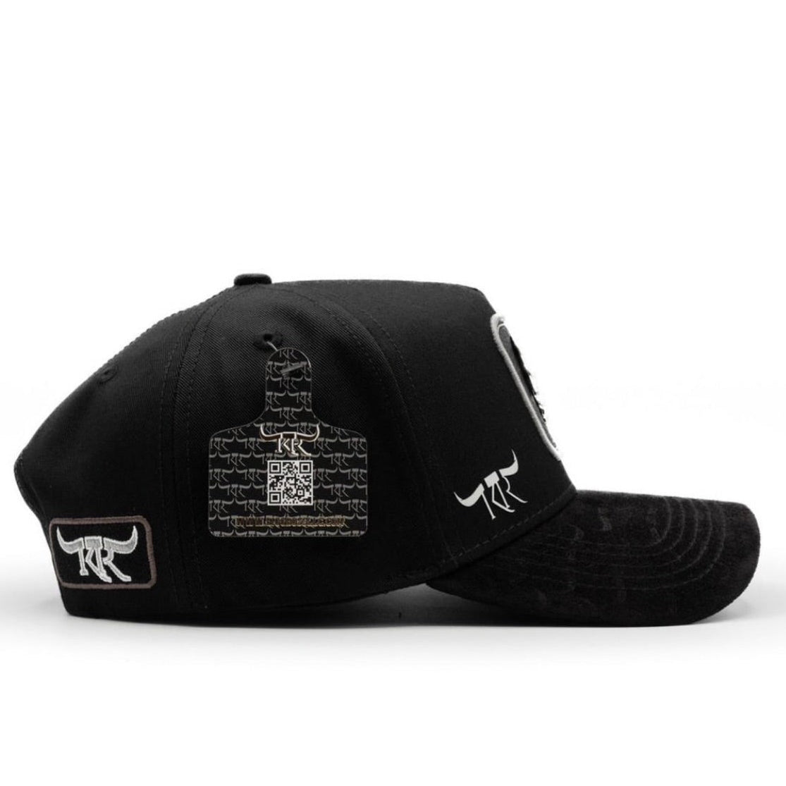 Cap “Crocodile” Black/Silver, “The King Ranch”.