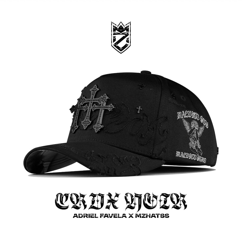 Cap “Crux Noir” Adriel Favela edition