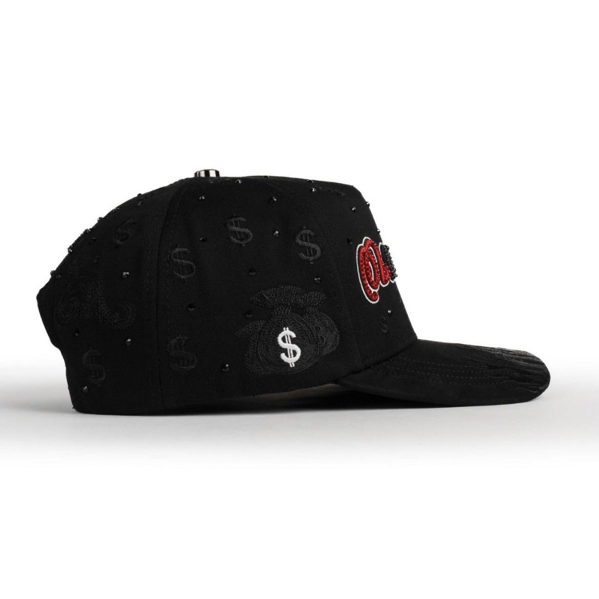 Cap “Money” Flames, BiggBoss, black