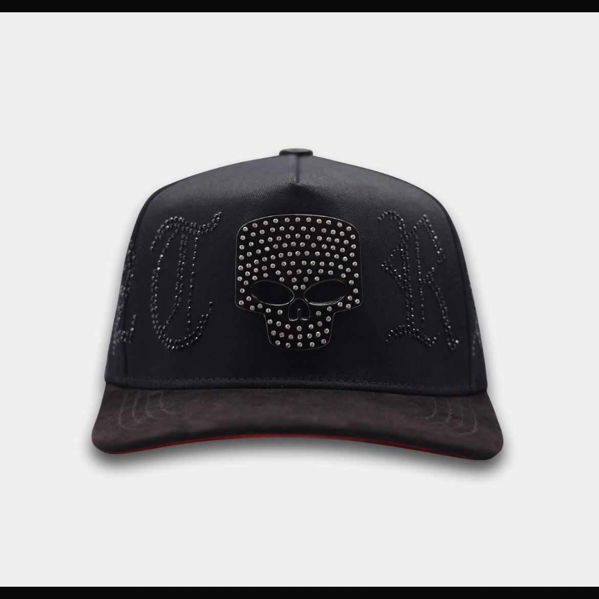 Cap “Calavera Antrax”, Black/red, BiggBoss