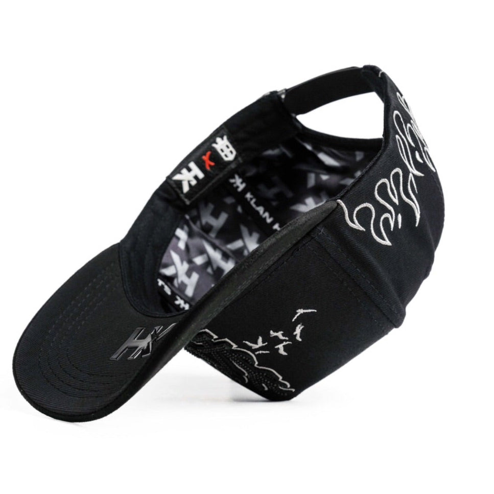 Cap “LAFlames” Black/Gray, Klan Hats, premium