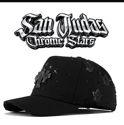 Cap “San Judas” Chrome Stars, MZHats