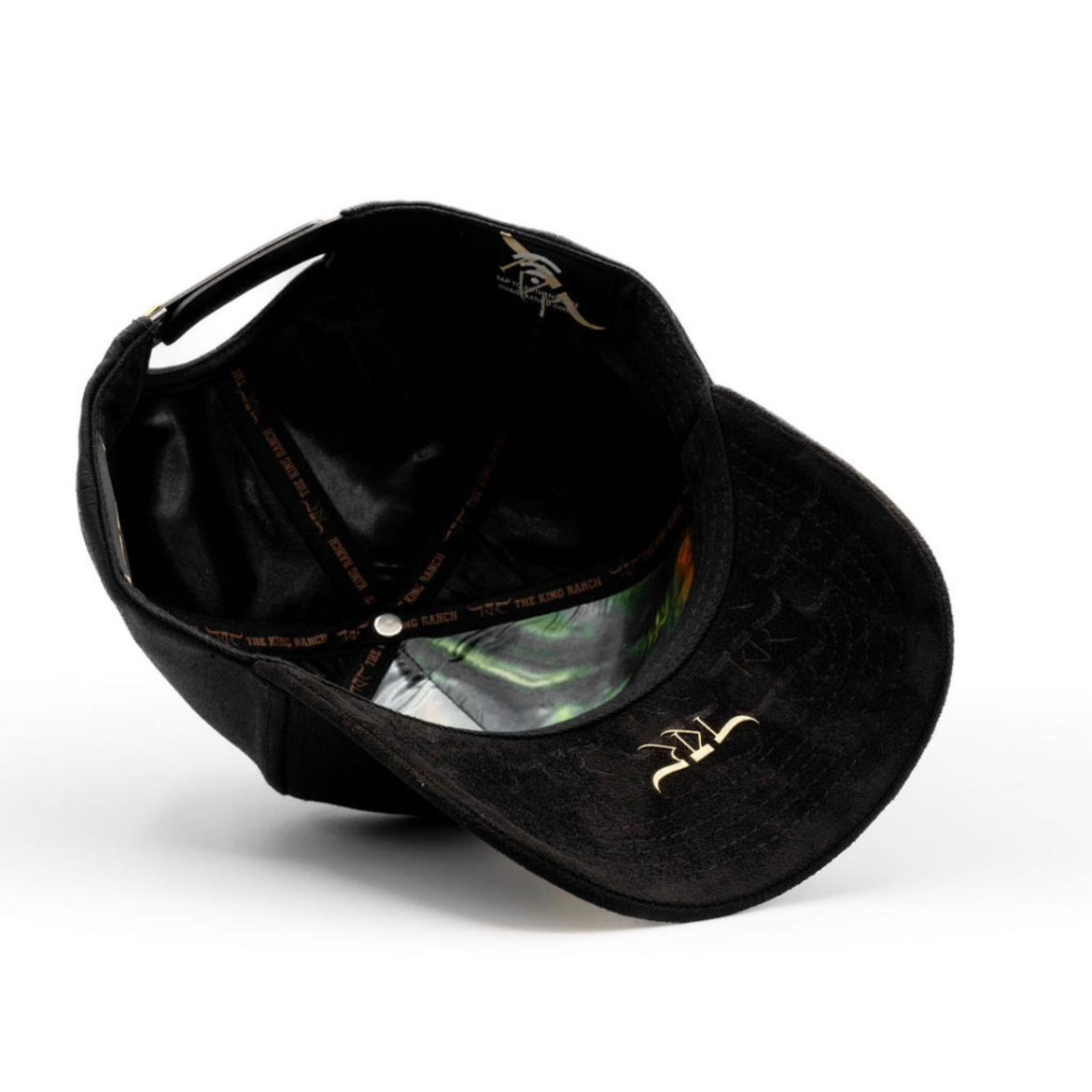 Cap “Pantera”, Black/Gold, “The King Ranch”.