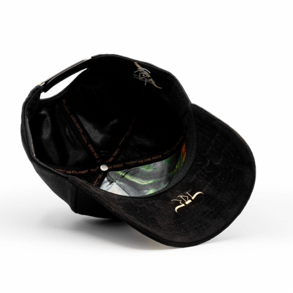 Cap “Pantera”, Black/Gold, “The King Ranch”.