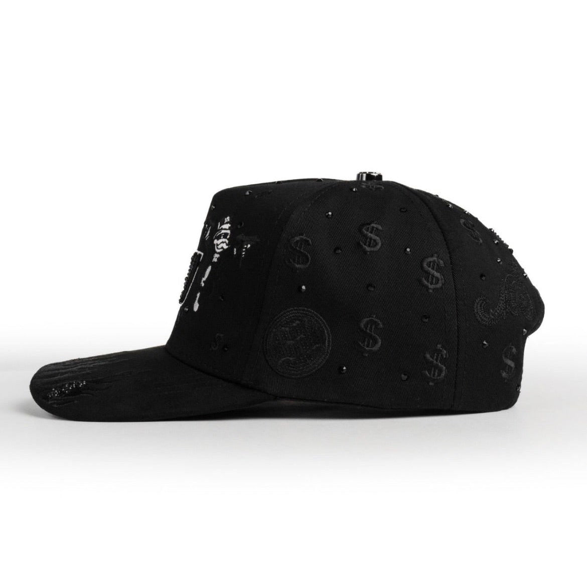 Cap “Money” Flames, BiggBoss, black