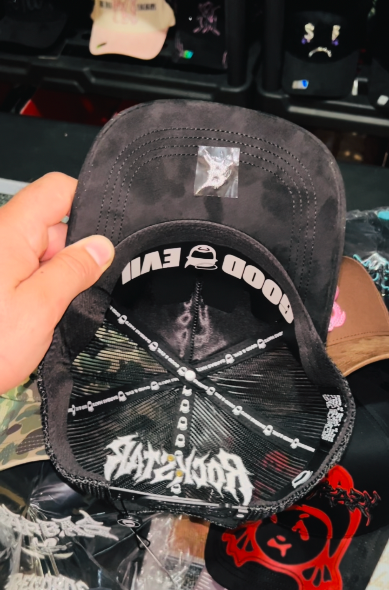 Cap “Barbas Records”, BarbasHats, Black/White.