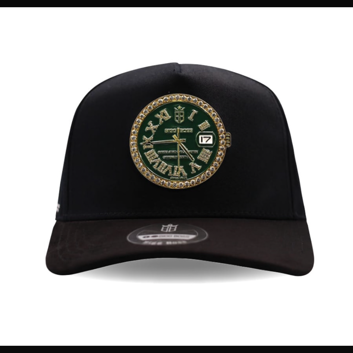 Cap “ Reloj Rolex” Black/Green, BiggBoss