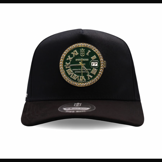Cap “ Reloj Rolex” Black/Green, BiggBoss