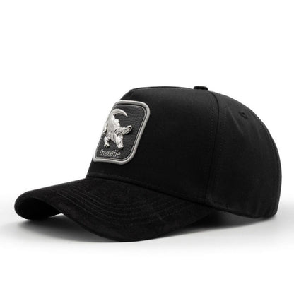 Cap “Crocodile” Black/Silver, “The King Ranch”.