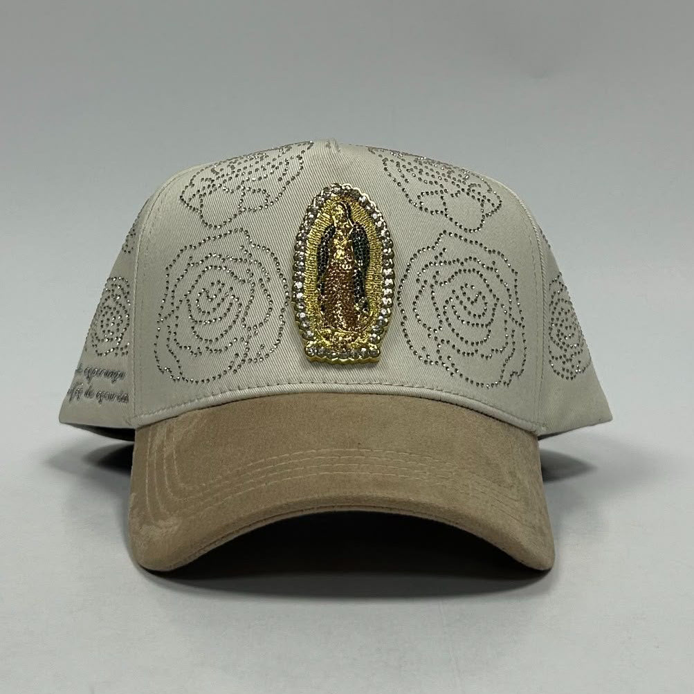 Cap “Virgen de Guadalupe”, Beige, CapsFans