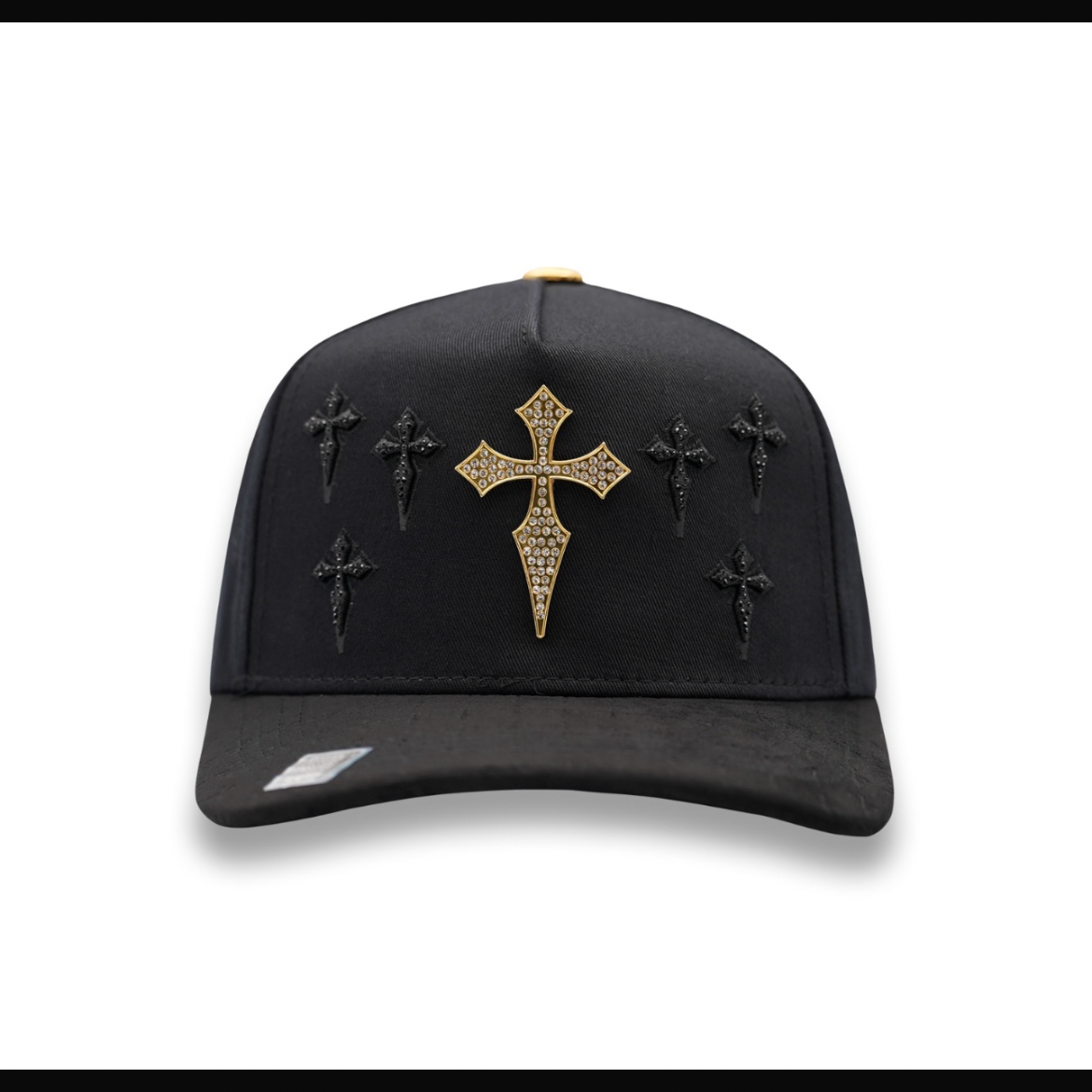 Cap “Cruces” Black/Gold, BiggBoss