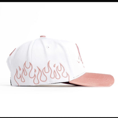 Cap “La Flames” White/RosePink, KlanHats