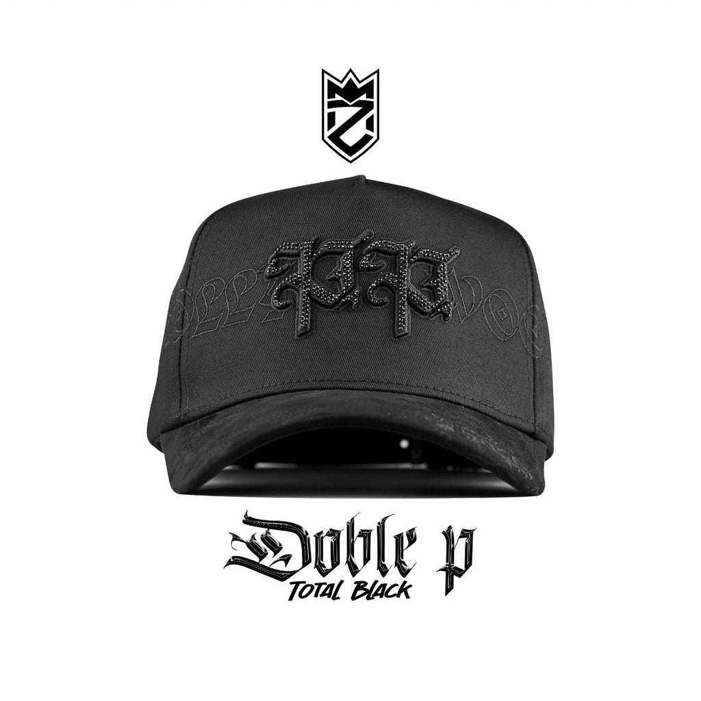 Cap “Double P”, MzHats, total black