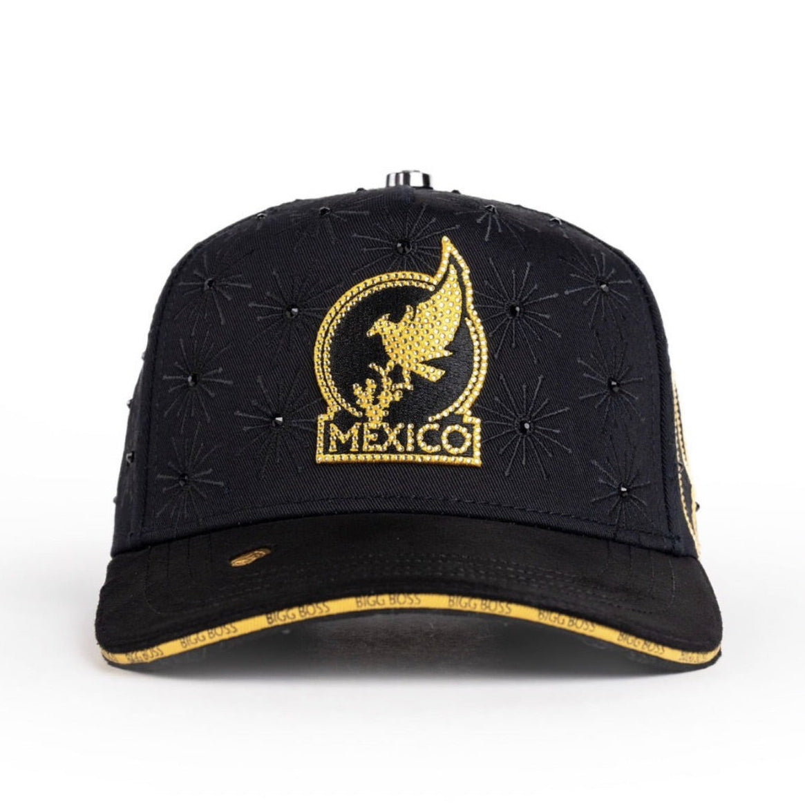 Cap “Seleccion Mexico”, Black/Yellow, BiggBoss