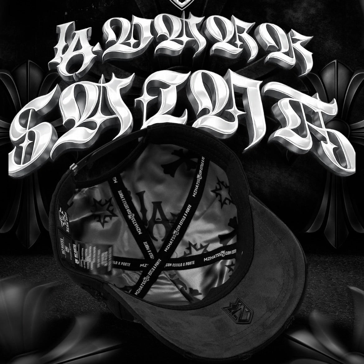 Cap “LA” Dark Saints, MzHats, black