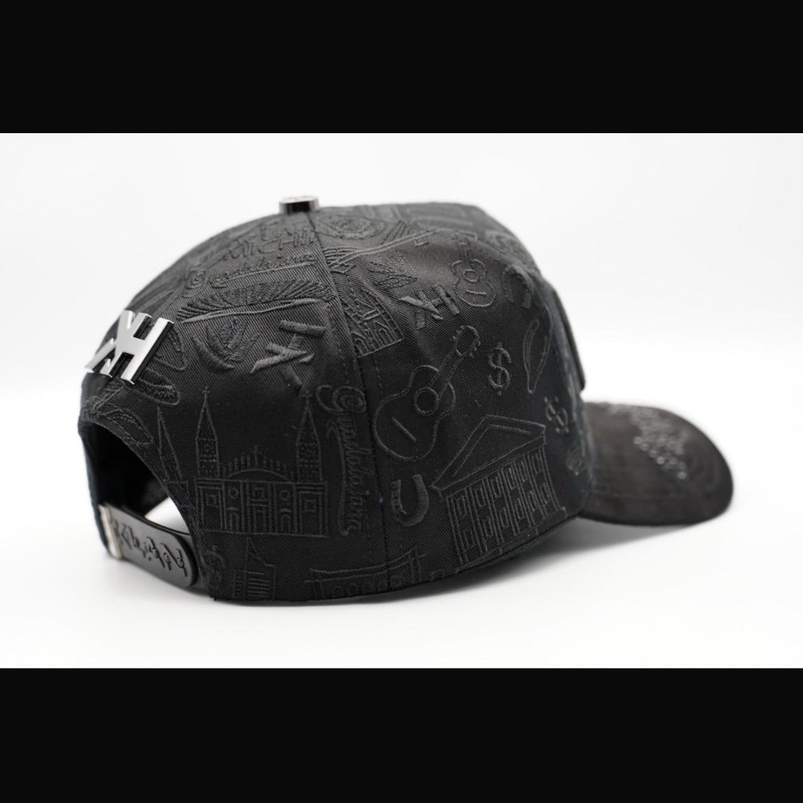 Cap “CLN”, Culiacan, Black/Red, KlanHats