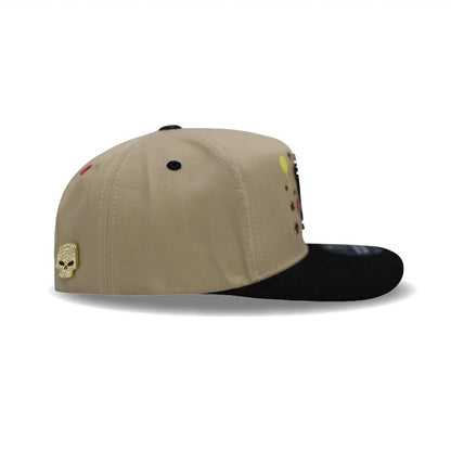 Cap “Payaso Antrax”,Beige/black