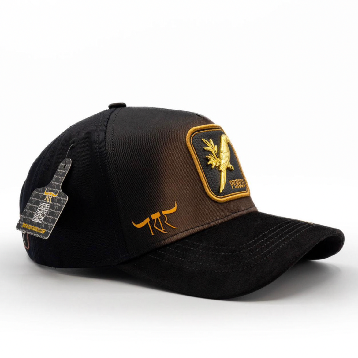 Cap “Perico”, Black/Brown, “The King Ranch”.