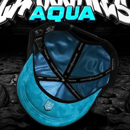 Cap “Aqua SD Cookies”, Black/Blue, Mz Hats