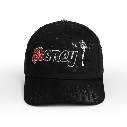 Cap “Money” Flames, BiggBoss, black