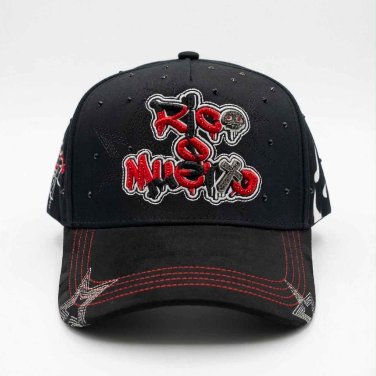 Cap “Rico Muerto”, BiggBoss, Black/Red, Premium