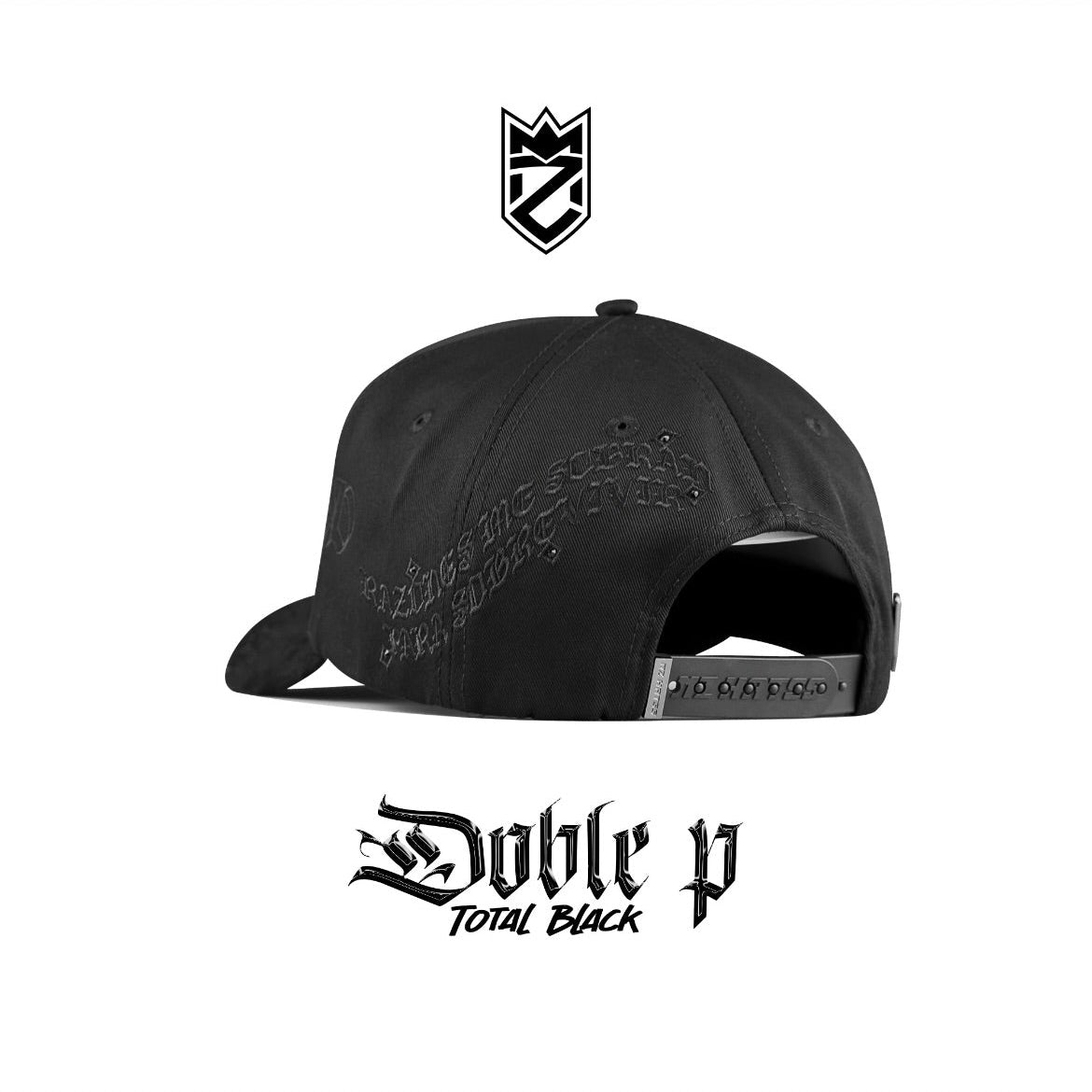 Cap “Double P”, MzHats, total black