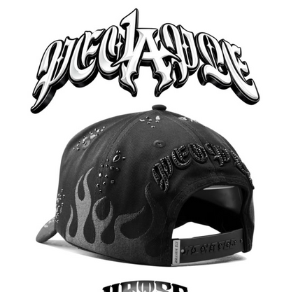 Cap “LA People Flames”, Blackout, MzHats.