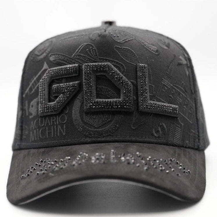 Cap “GDL”, Guadalajara, black/gray, Klan Hats