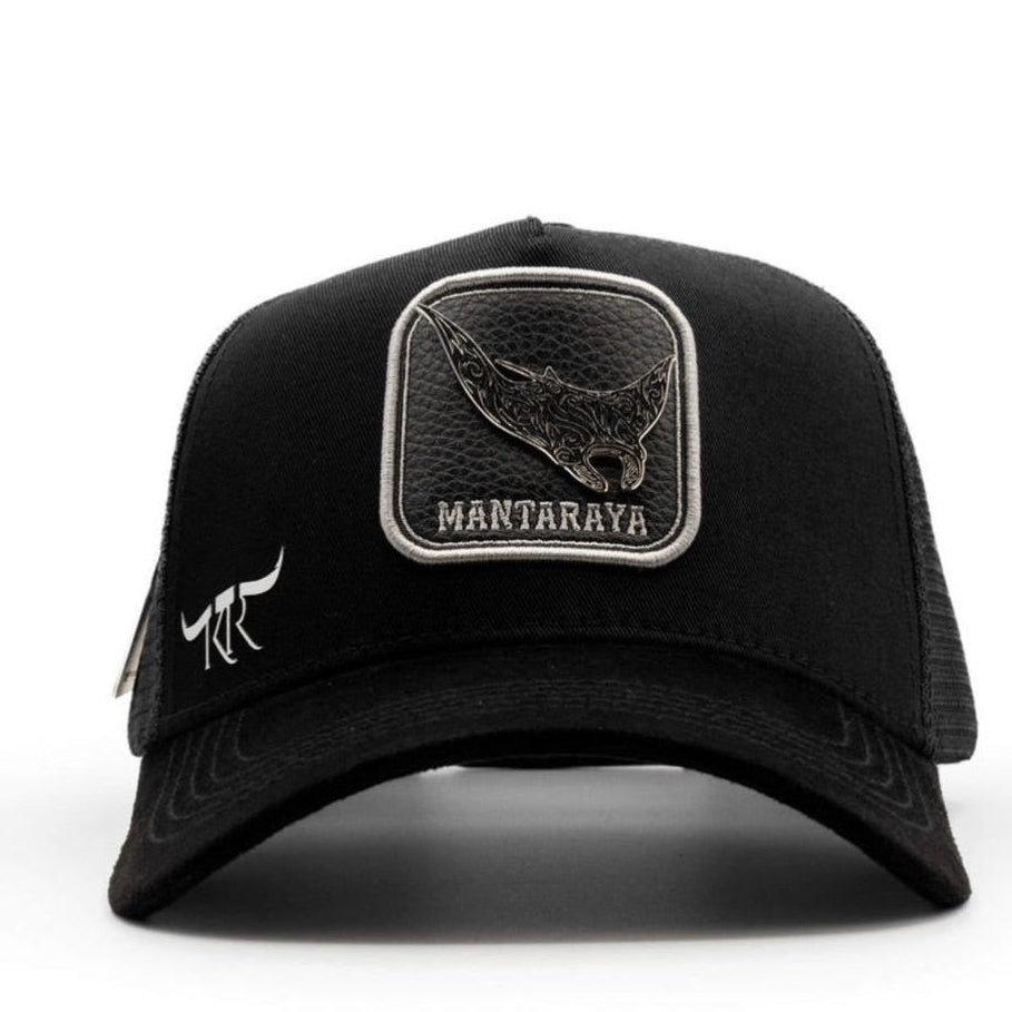 Cap “Mantaraya”, Black/Silver, Malla, “The King Ranch”