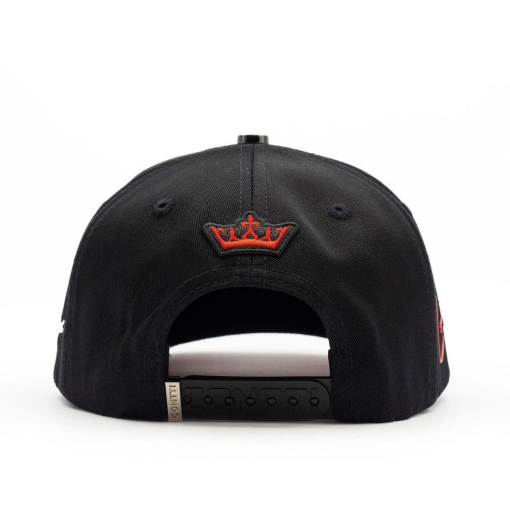 Cap “Viruz Antrax”,black/red, Conti brand