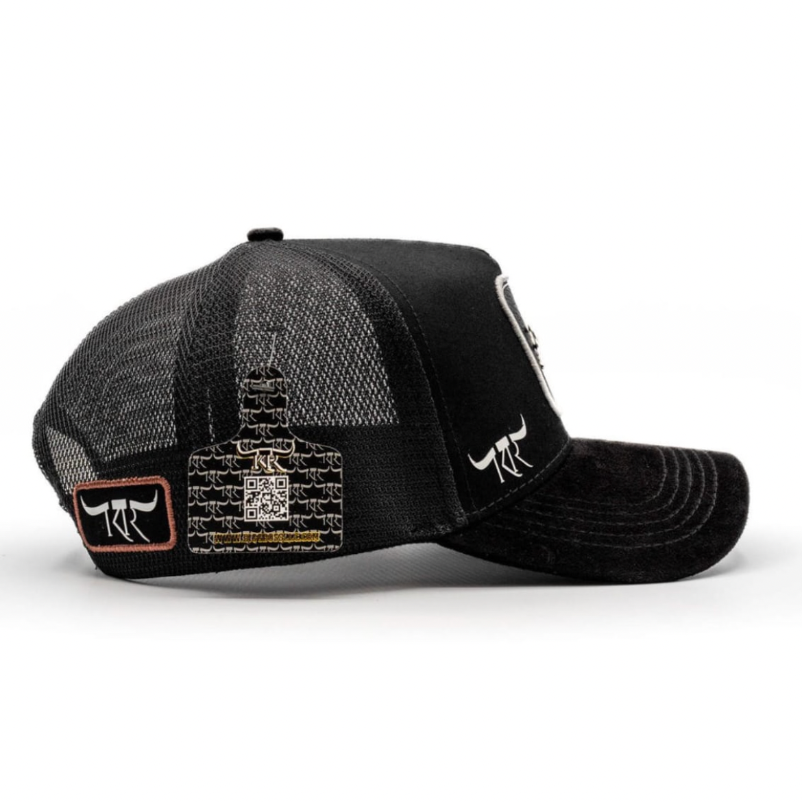 Cap “Pantera”, Black/Silver, Malla, “The King Ranch”.