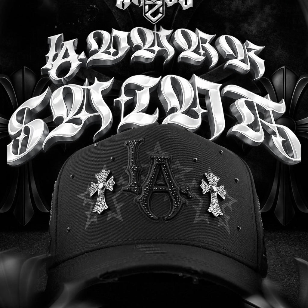 Cap “LA” Dark Saints, MzHats, black