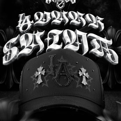 Cap “ LA” Dark Saints, MzHats, black