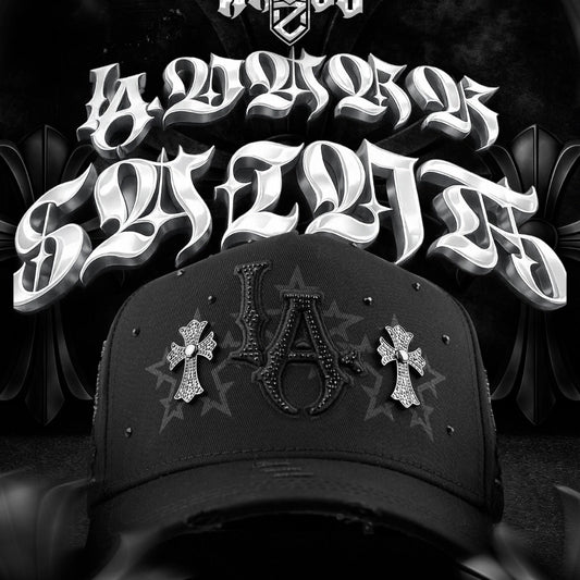Cap “ LA” Dark Saints, MzHats, black
