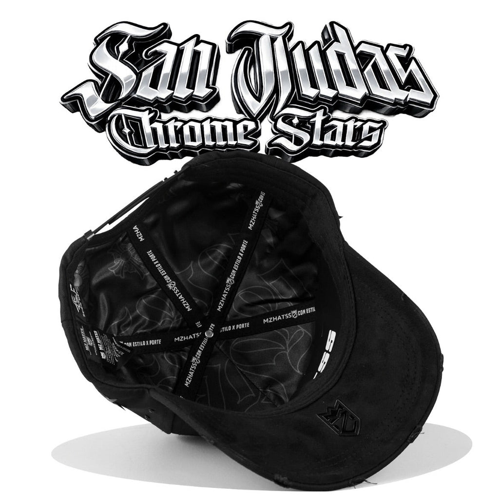 Cap “San Judas” Chrome Stars, MZHats
