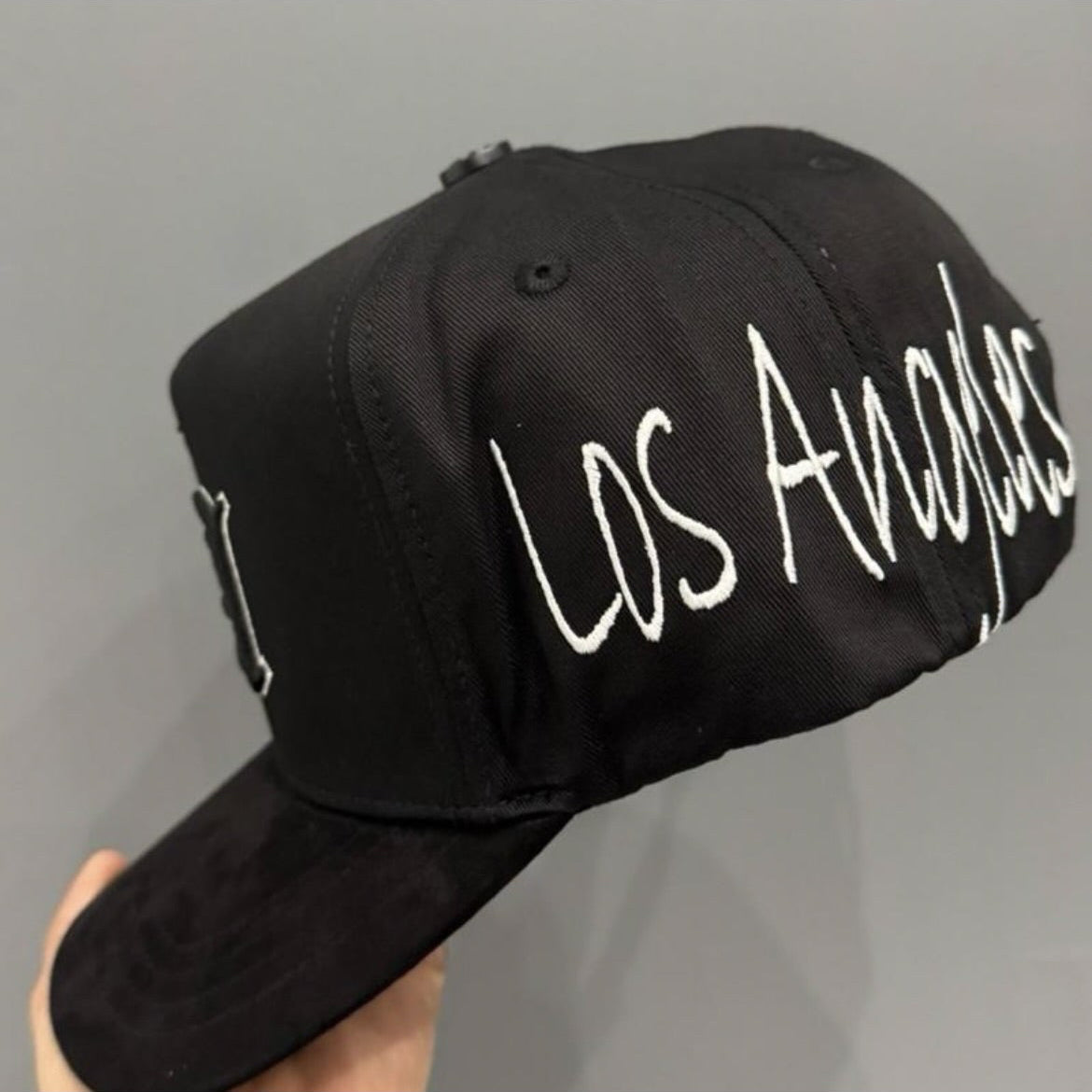 Cal “LA Angels”, Black/White, La Office Hats