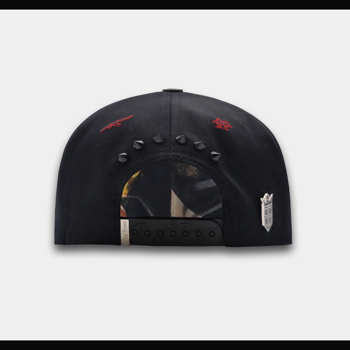 Cap “Calavera Antrax”, Black/red, BiggBoss