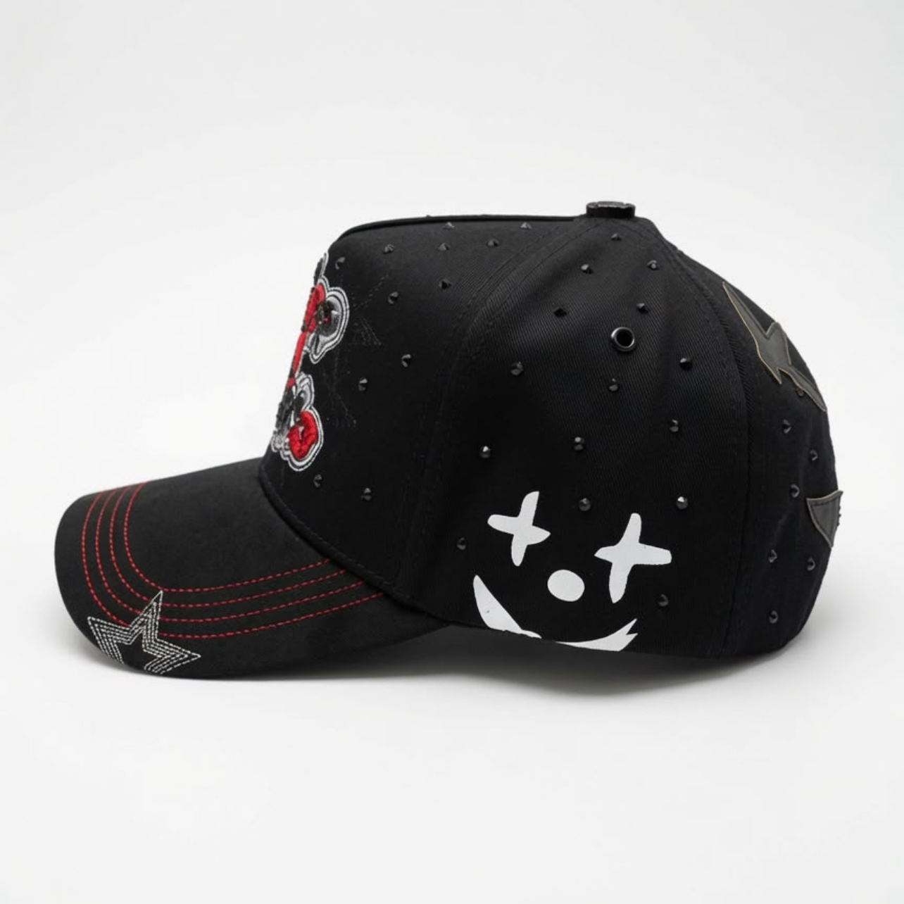 Cap “Rico Muerto”, BiggBoss, Black/Red, Premium