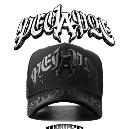 Cap “LA People Flames”, Blackout, MzHats.