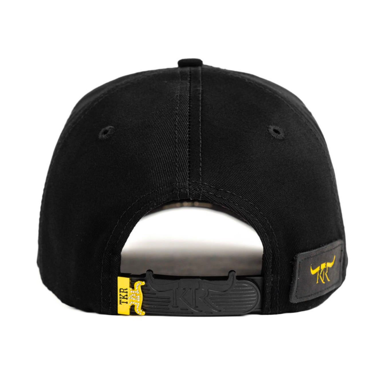 Cap “Long Horn”, Black/Gold, “The King Ranch”.