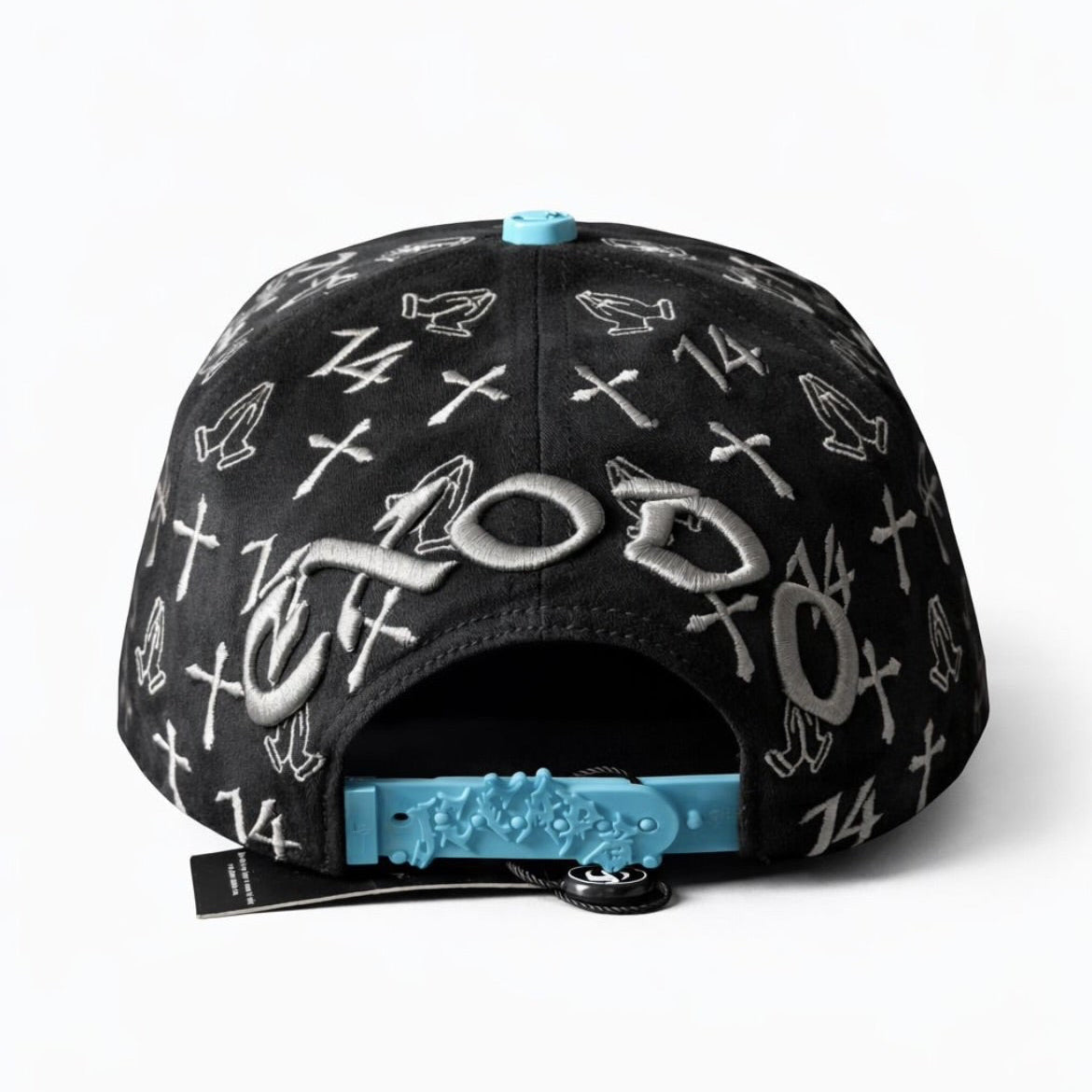Cap “Exodo 14-14” Gray/Blue, Jey Ceh Hats, with box